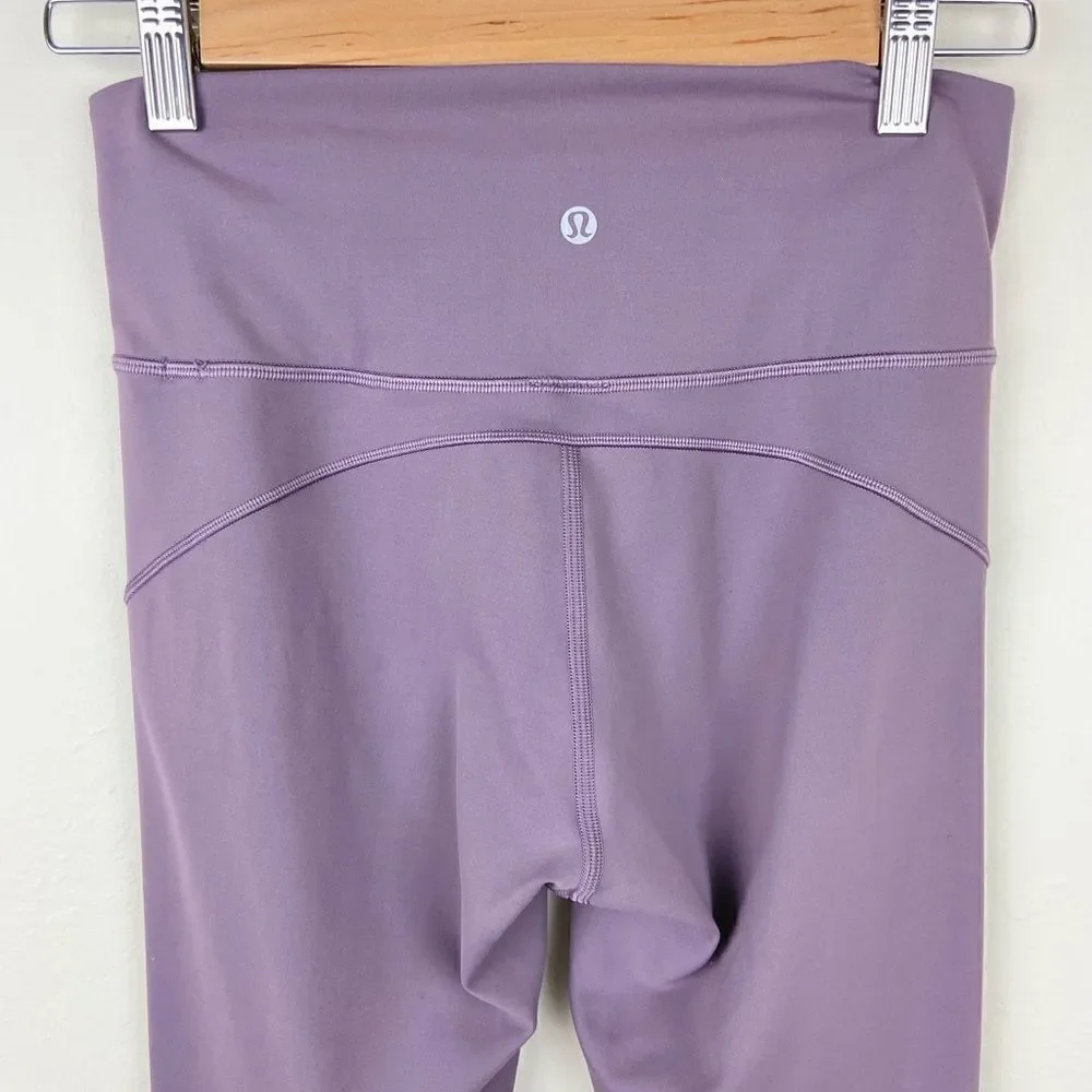 Lululemon In the Movement Crop Leggings - Smoked Mulberry